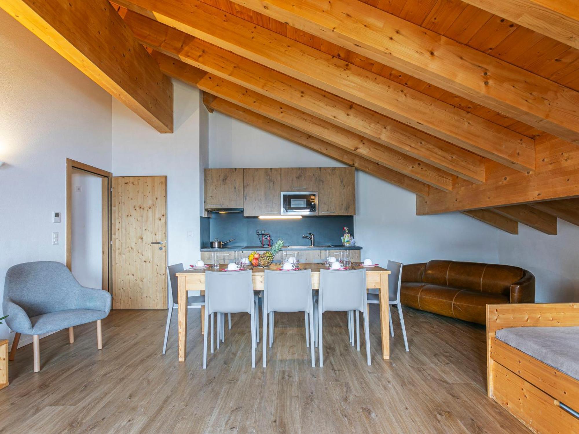 Apartment T-Resort La Tzoumaz 4P8 Vue Vallee By Interhome ภายนอก รูปภาพ